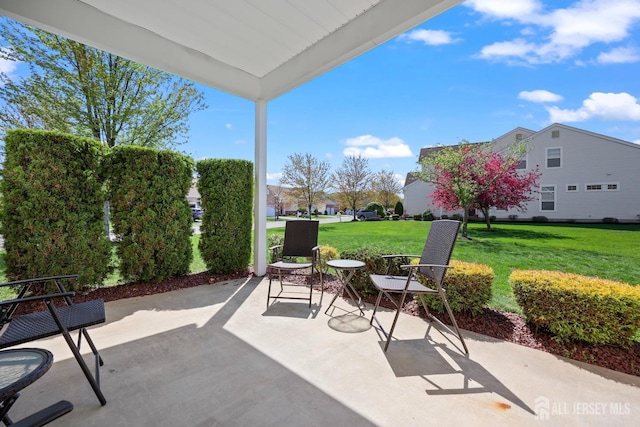 1 Jester Ct, Monroe, NJ 08831 - view of patio / terrace with a residential view