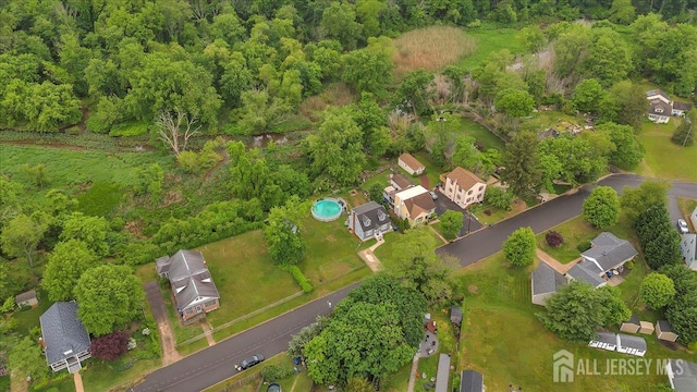 218 Winthrop Ave, Moorestown, NJ 08057 - aerial overview of property's location featuring nearby suburban area