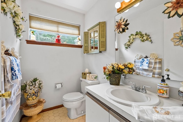 236 Community Cir, Old Bridge, NJ 08857 - bathroom featuring vanity and toilet