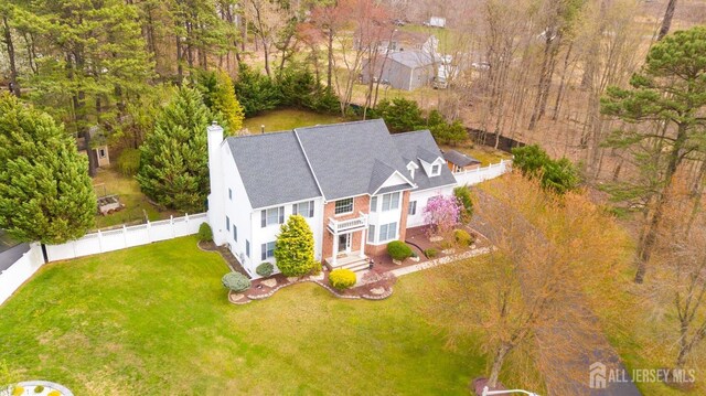 3 Clark Ct, Monroe, NJ 08831 - birds eye view of property