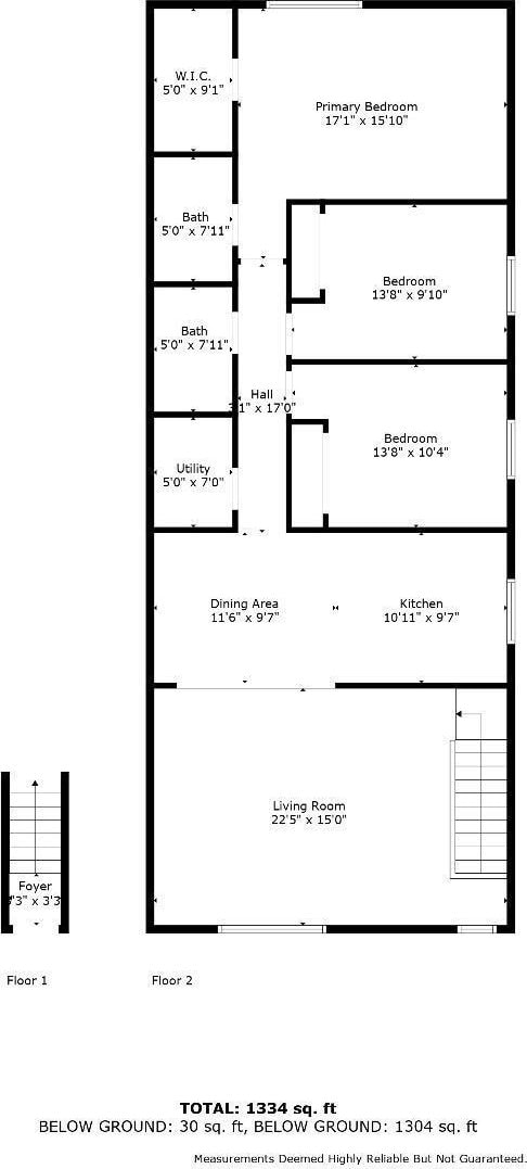 47 Florida St, Elizabeth, NJ 07206 - home floor plan
