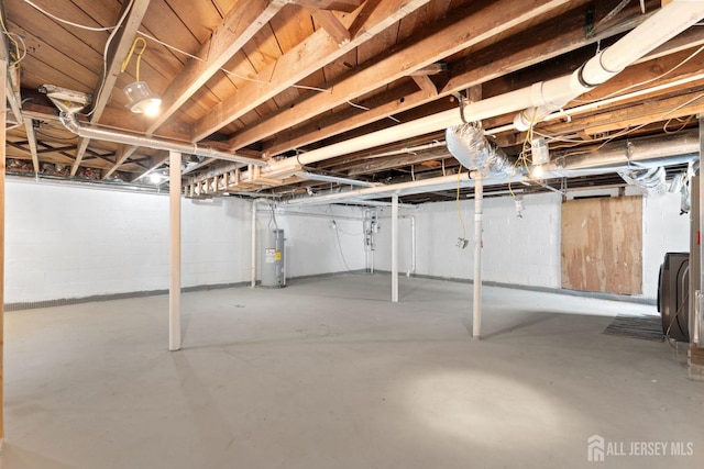 9 Hatakawana Ter, Mount Olive, NJ 07828 - unfinished below grade area featuring electric water heater