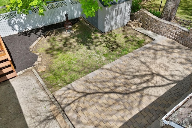 9 Hatakawana Ter, Mount Olive, NJ 07828 - view of yard featuring a patio