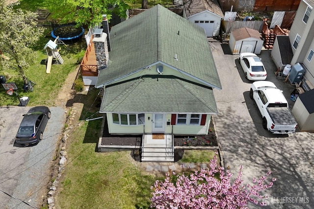9 Hatakawana Ter, Mount Olive, NJ 07828 - view from above of property