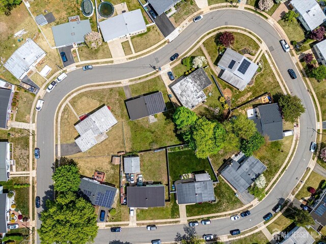 aerial overview of property's location