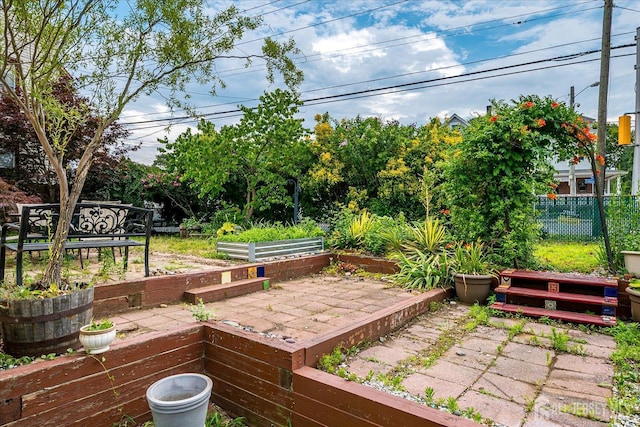 221 S Pine Ave S, South Amboy, NJ 08879 - view of yard with a vegetable garden