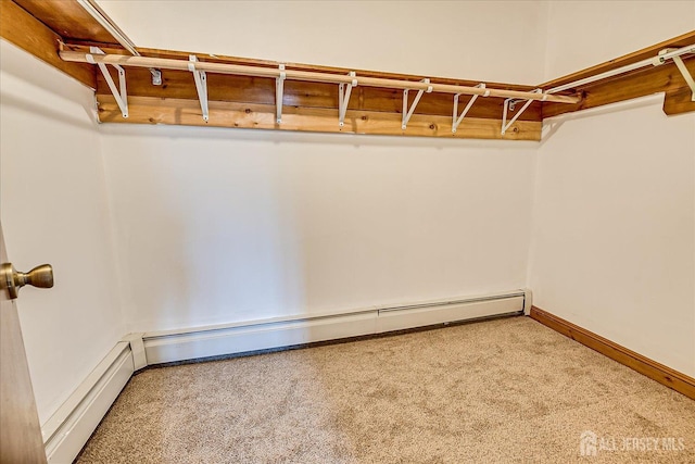 221 S Pine Ave S, South Amboy, NJ 08879 - spacious closet with carpet and a baseboard heating unit
