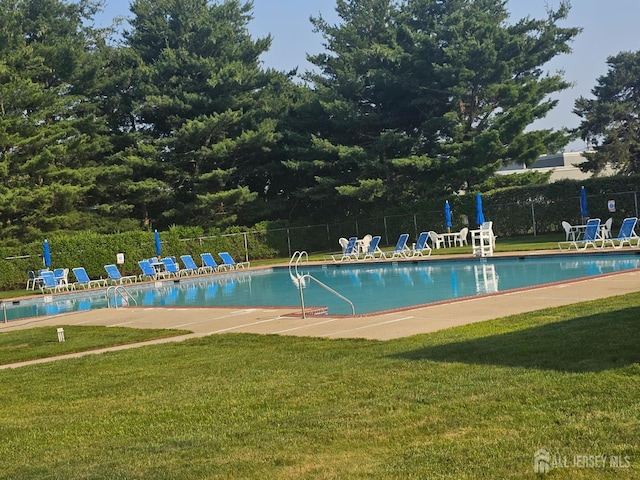 22 Victory Ct, Old Bridge, NJ 08857 - community pool featuring a patio area