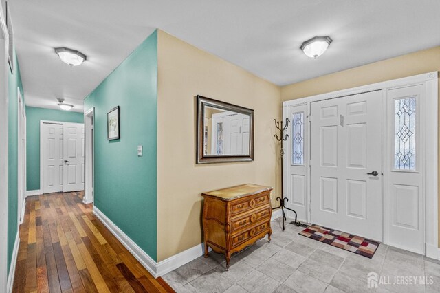 15 John Adams Ct, Monroe, NJ 08831 - foyer featuring baseboards and light wood-style flooring