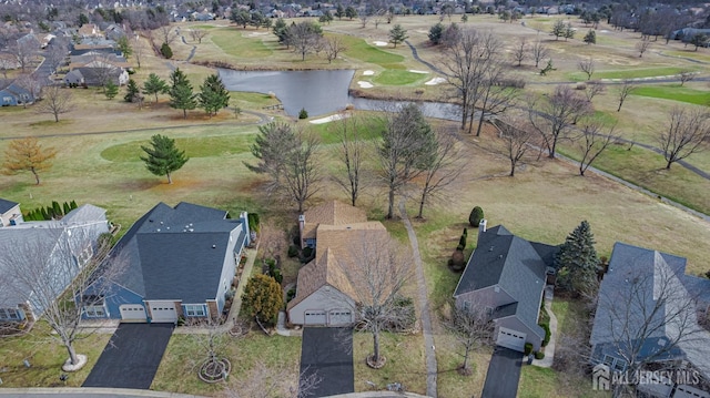 15 John Adams Ct, Monroe, NJ 08831 - aerial view of residential area with a large body of water and a golf club