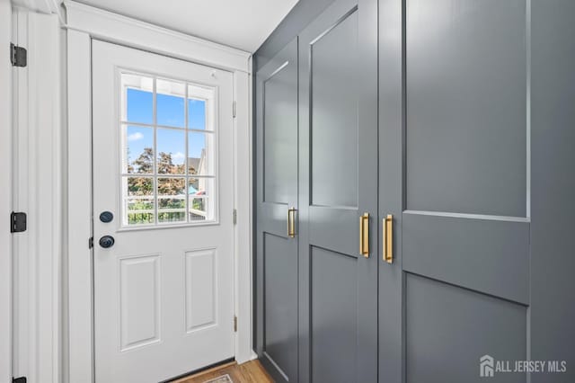 39 Embroidery St, Sayreville, NJ 08879 - entryway with plenty of natural light and wood finished floors