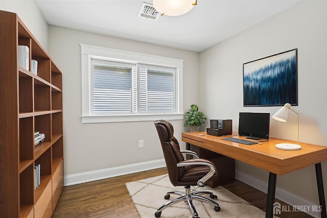 39 Embroidery St, Sayreville, NJ 08879 - office area with baseboards and wood finished floors