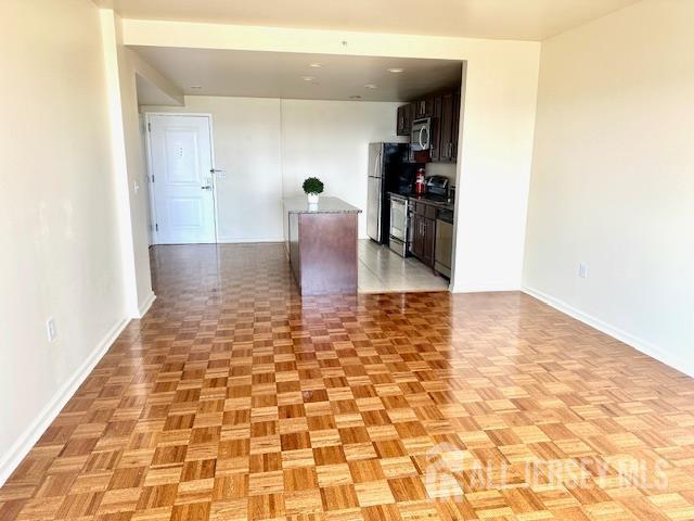 110 Somerset St Unit 2101, New Brunswick, NJ 08901 - kitchen with stainless steel appliances and open floor plan