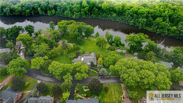 57 Patton Dr, East Brunswick, NJ 08816 - aerial view of property's location featuring a large body of water