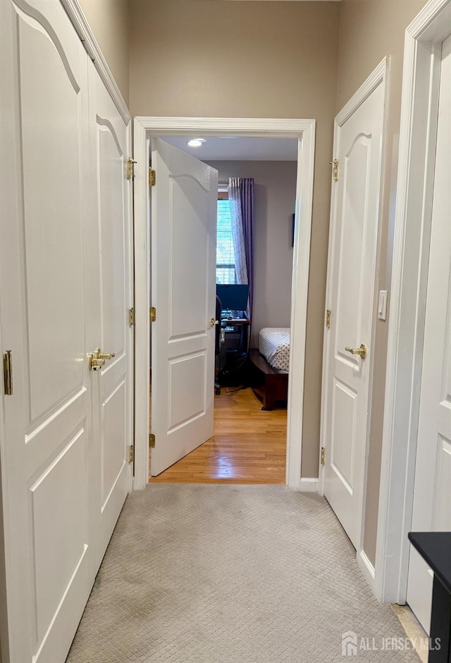 2116 Edward Stec Blvd, Edison, NJ 08837 - hall with baseboards and light carpet