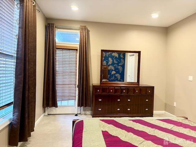 2116 Edward Stec Blvd, Edison, NJ 08837 - bedroom with recessed lighting, baseboards, and light colored carpet