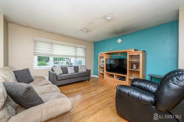 701 Beach Ave, Beachwood, NJ 08722 - living area with wood finished floors