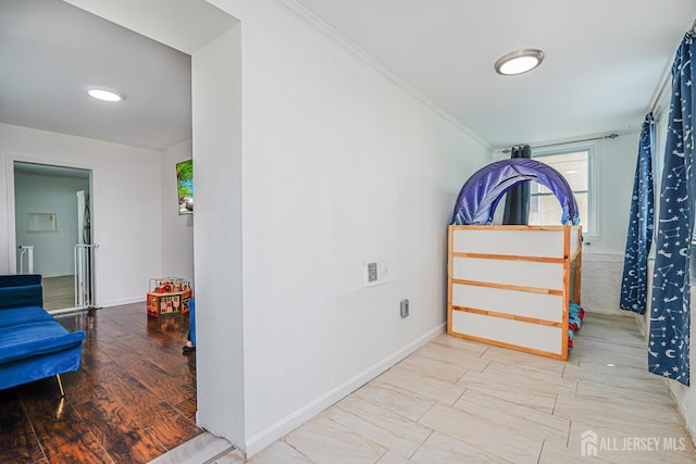 61 Trinity Ln, Woodbridge Proper, NJ 07095 - bedroom featuring ornamental molding and baseboards