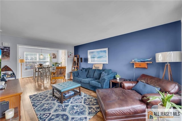 20 Karwatt Ct, Sayreville, NJ 08872 - living room with wood finished floors