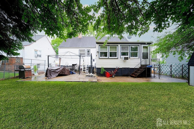 30 Falmouth Rd, Iselin, NJ 08830 - back of property with a patio area and a gate