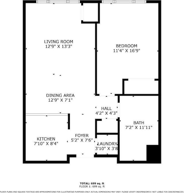 20 Livingston Ave Unit 905, New Brunswick, NJ 08901 - view of property floor plan