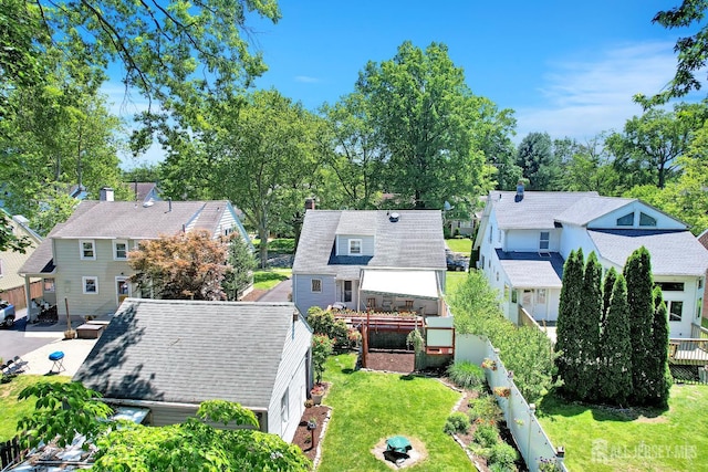 436 2nd St, Dunellen, NJ 08812 - aerial view of residential area