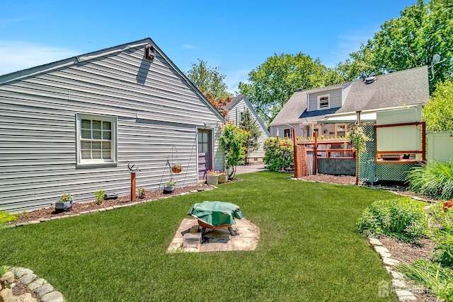 436 2nd St, Dunellen, NJ 08812 - view of grassy yard