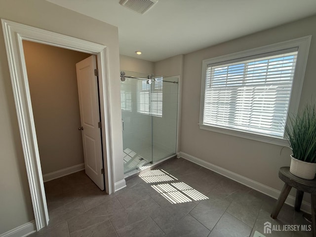 3504 Charleston Dr, Monroe, NJ 08831 - full bath with a stall shower and tile patterned floors