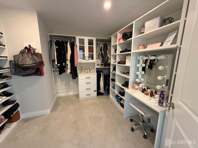 3504 Charleston Dr, Monroe, NJ 08831 - spacious closet featuring light colored carpet