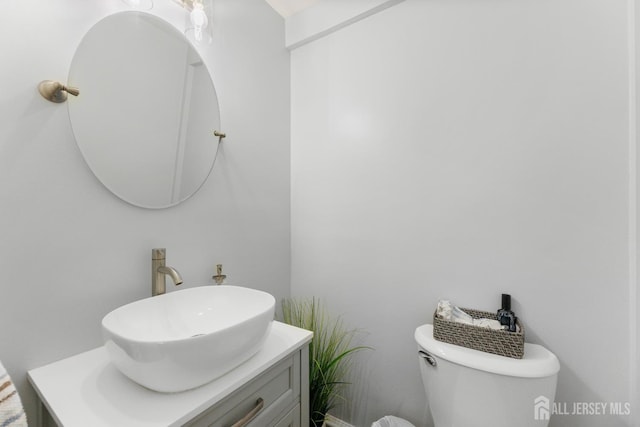 336 S Main St, Milltown, NJ 08850 - bathroom with vanity and toilet