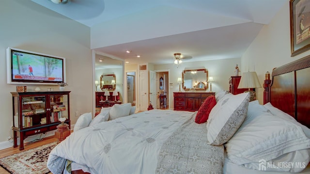 3 Feathertree Ct, Howell, NJ 07731 - bedroom featuring wood finished floors, ceiling fan, and recessed lighting