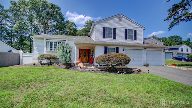 3 Feathertree Ct, Howell, NJ 07731 - view of front facade with driveway and an attached garage