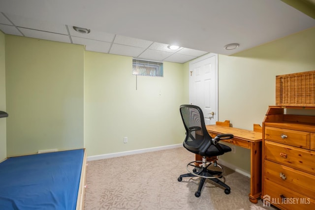 6 Schindler Ct, East Brunswick, NJ 08816 - office space with a drop ceiling and carpet