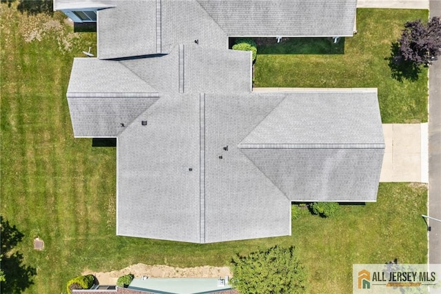 442 Dahlia Plz Unit 442A, Monroe, NJ 08831 - view from above of property