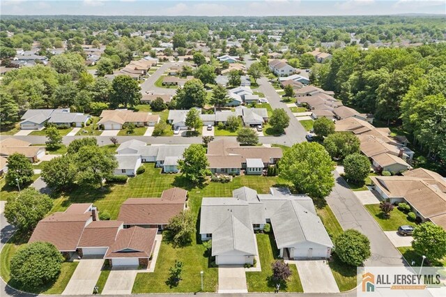 442 Dahlia Plz Unit 442A, Monroe, NJ 08831 - aerial view of residential area