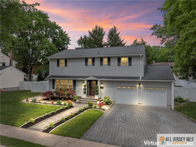 43 S Brook Dr, Milltown, NJ 08850 - view of front of property with decorative driveway