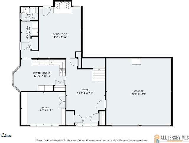 43 S Brook Dr, Milltown, NJ 08850 - view of floor plan / room layout