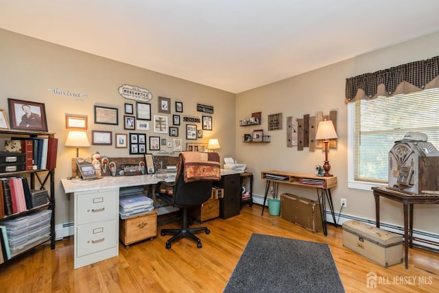 245 S Madison Ave S, Dunellen, NJ 08812 - office space with light wood-style flooring and baseboard heating