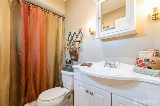 245 S Madison Ave S, Dunellen, NJ 08812 - bathroom with vanity and a shower with shower curtain