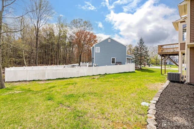 2 Honey Locust Ln, Howell, NJ 07731 - view of yard with a wooden deck