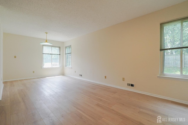 14 Carriage Pl, Edison, NJ 08820 - empty room with light wood-style floors and a textured ceiling