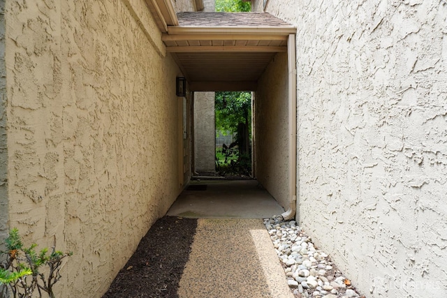 14 Carriage Pl, Edison, NJ 08820 - property entrance featuring stucco siding