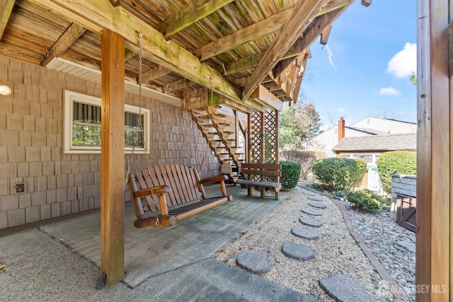 view of patio