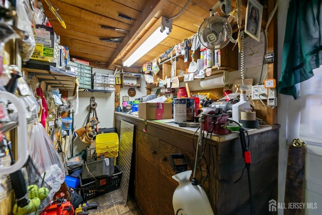 view of storage