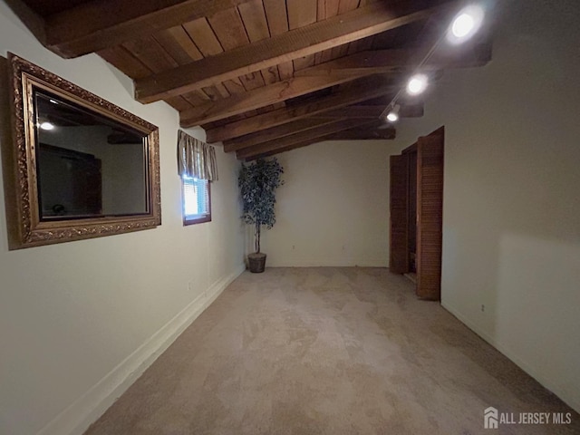1515 Thomas Ave, North Brunswick, NJ 08902 - basement featuring wooden ceiling and light carpet