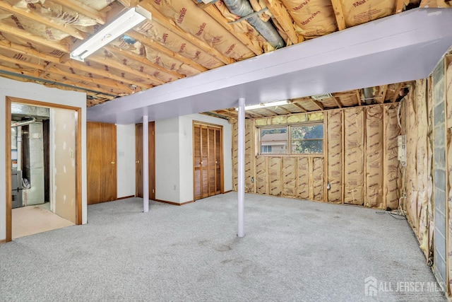 250 Adirondack Ave, Spotswood, NJ 08884 - below grade area with carpet flooring