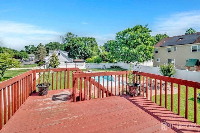 250 Adirondack Ave, Spotswood, NJ 08884 - deck featuring a fenced backyard
