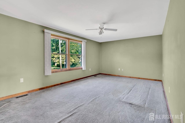 250 Adirondack Ave, Spotswood, NJ 08884 - carpeted spare room featuring ceiling fan and baseboards