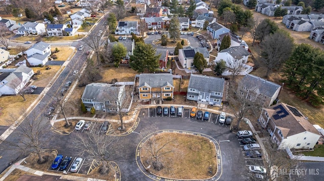 drone / aerial view featuring a residential view