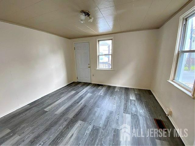 19 Haag St, Sayreville, NJ 08872 - spare room featuring healthy amount of natural light and dark wood-style flooring